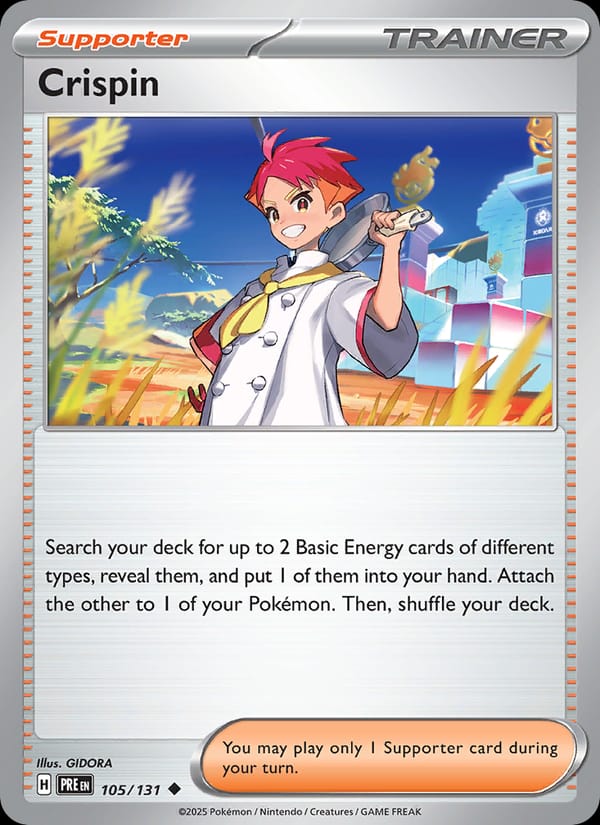 Crispin, SV: Prismatic Evolutions · 105/131