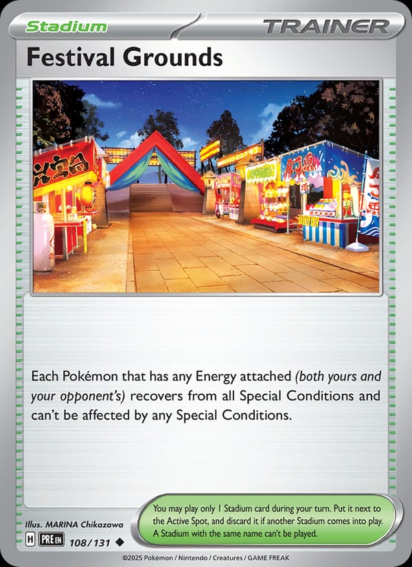 Festival Grounds, SV: Prismatic Evolutions · 108/131