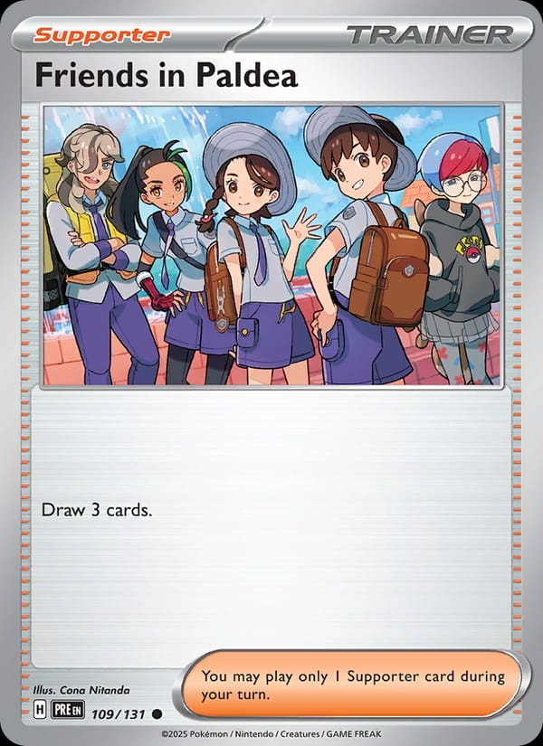 Friends in Paldea, SV: Prismatic Evolutions · 109/131