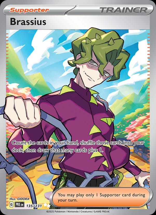 Brassius, SV: Prismatic Evolutions · 135/131