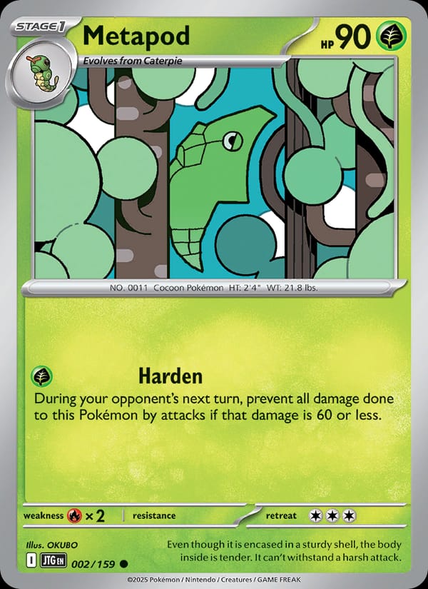 Metapod, SV09: Journey Together · 002/159