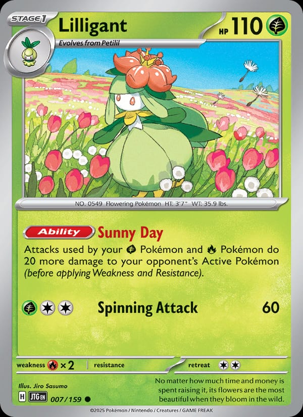 Lilligant, SV09: Journey Together · 007/159
