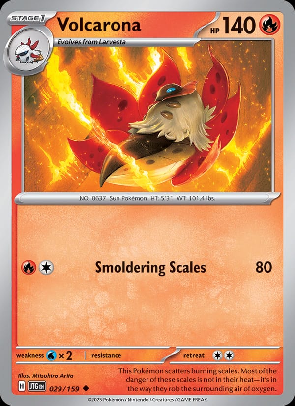 Volcarona, SV09: Journey Together · 029/159