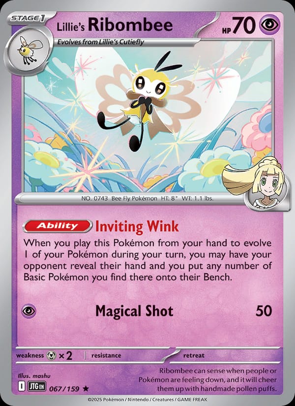 Lillie's Ribombee, SV09: Journey Together · 067/159