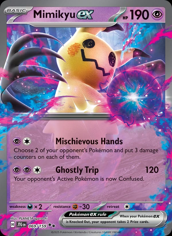 Mimikyu ex, SV09: Journey Together · 069/159