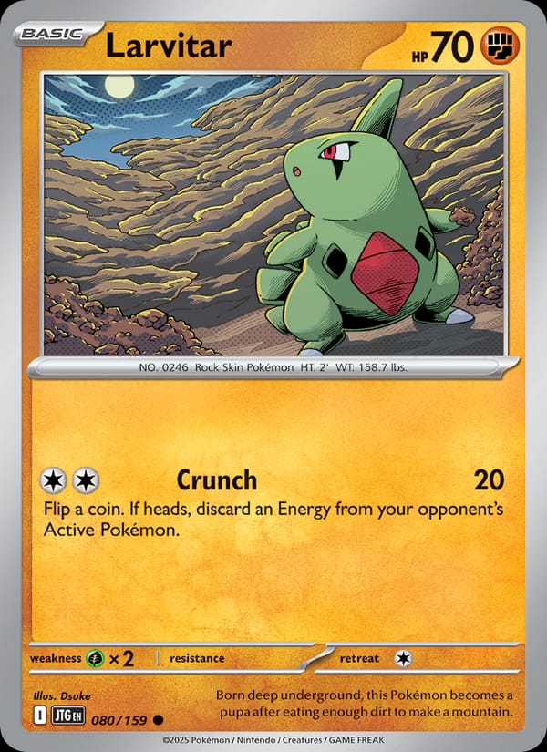 Larvitar, SV09: Journey Together · 080/159