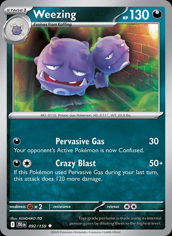 Weezing, SV09: Journey Together · 092/159