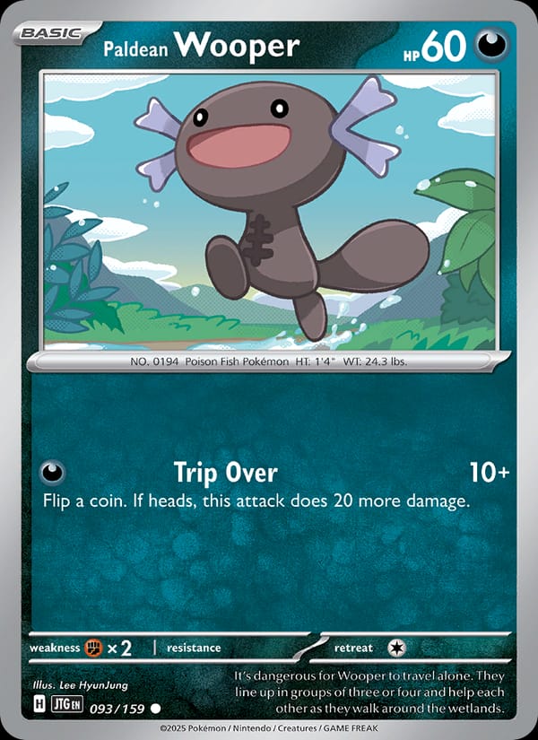 Paldean Wooper, SV09: Journey Together · 093/159