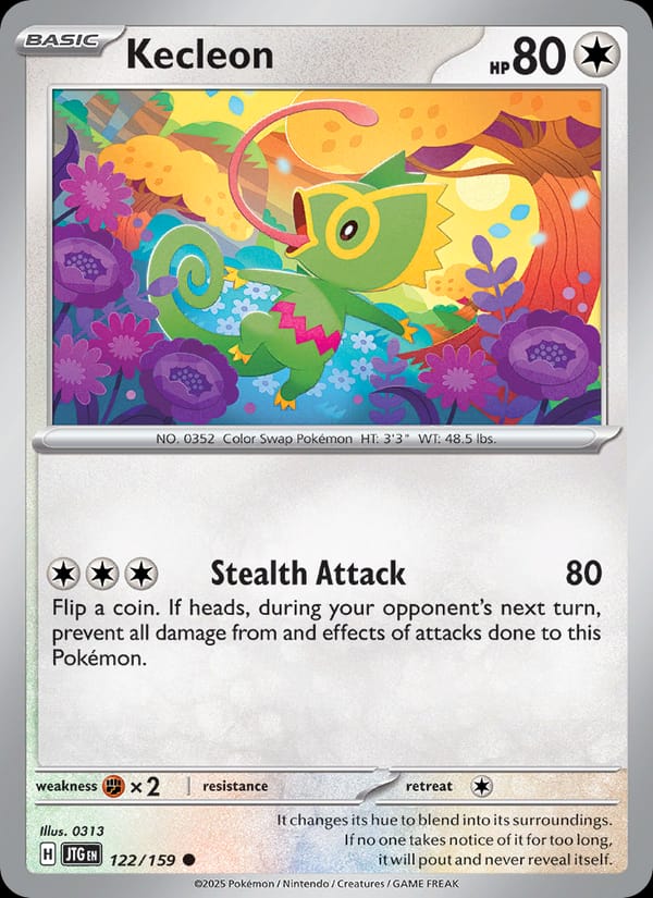 Kecleon, SV09: Journey Together · 122/159