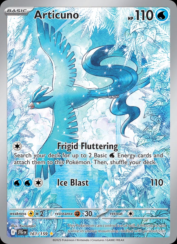 Articuno, SV09: Journey Together · 161/159