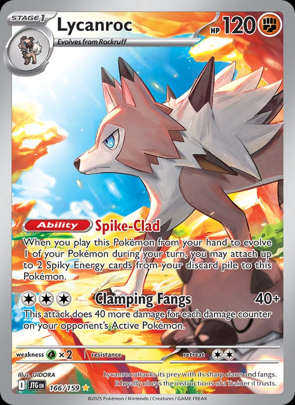 Lycanroc, SV09: Journey Together · 166/159