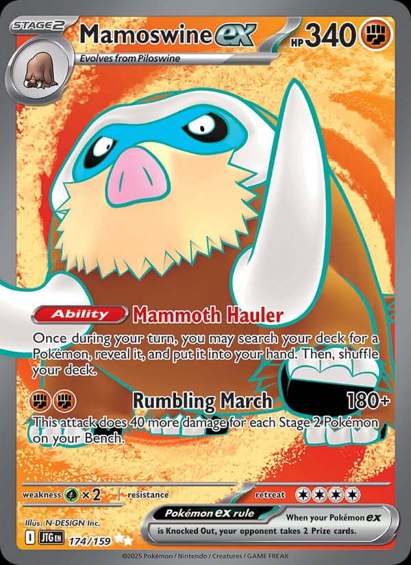 Mamoswine ex, SV09: Journey Together · 174/159