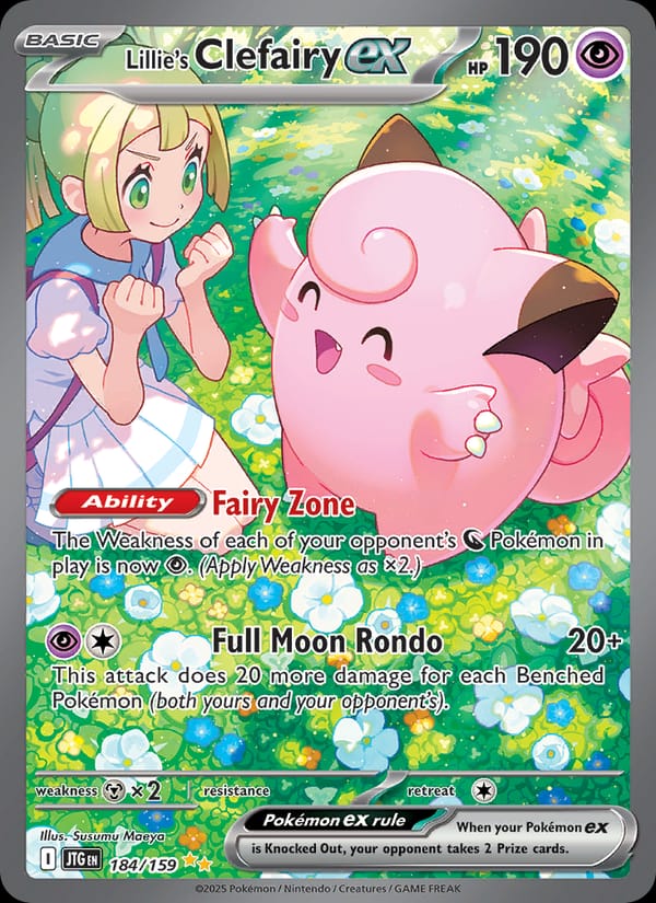 Lillie's Clefairy ex, SV09: Journey Together · 184/159