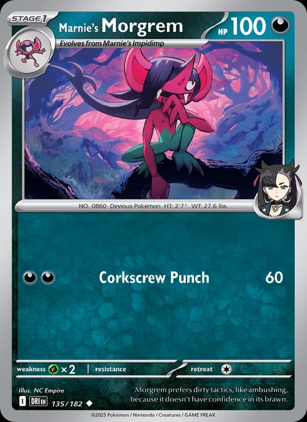 Marnie's Morgrem, SV10: Destined Rivals · 135/182