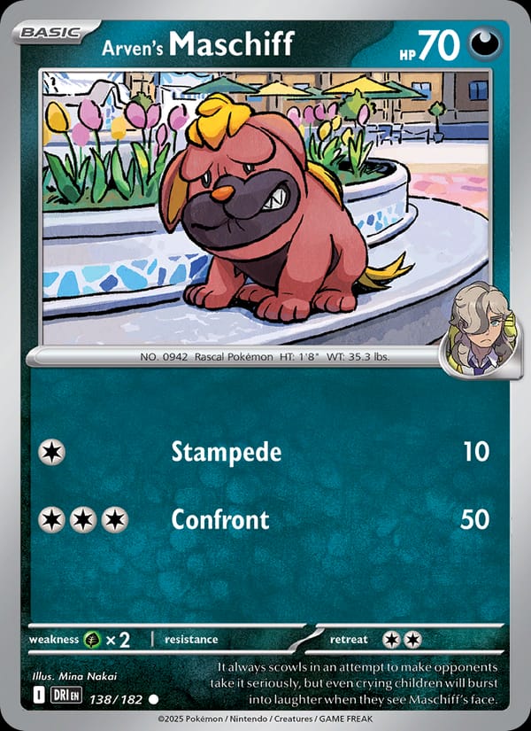 Arven's Maschiff, SV10: Destined Rivals · 138/182
