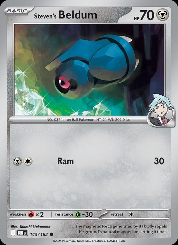 Steven's Beldum, SV10: Destined Rivals · 143/182