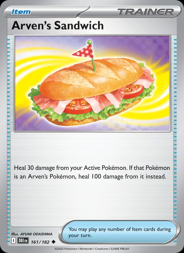 Arven's Sandwich, SV10: Destined Rivals · 161/182