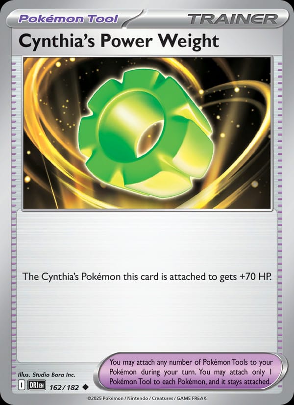 Cynthia's Power Weight, SV10: Destined Rivals · 162/182