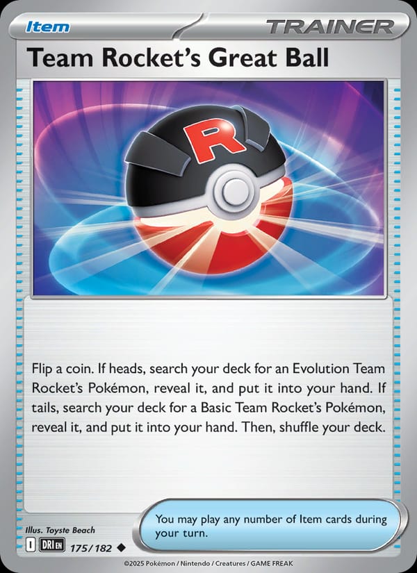 Team Rocket's Great Ball, SV10: Destined Rivals · 175/182