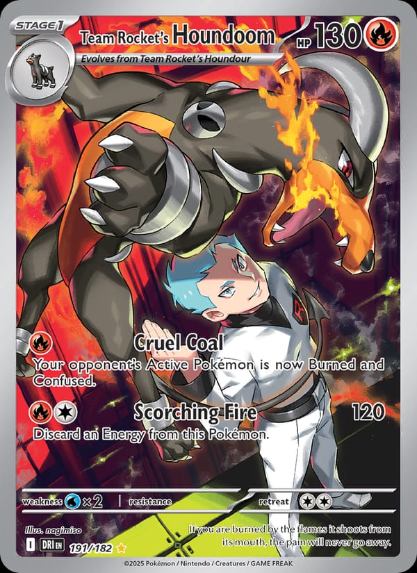 Team Rocket's Houndoom, SV10: Destined Rivals · 191/182