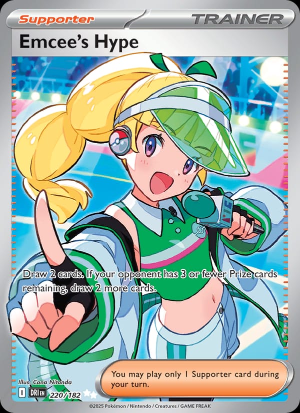 Emcee's Hype, SV10: Destined Rivals · 220/182