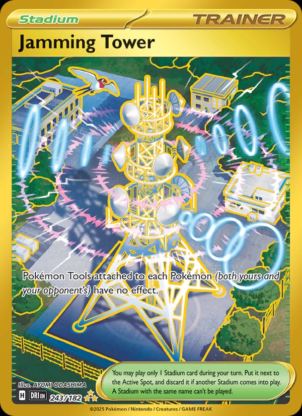 Jamming Tower, SV10: Destined Rivals · 243/182
