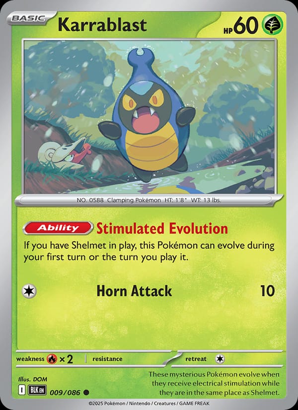 Karrablast, SV: Black Bolt · 009/086