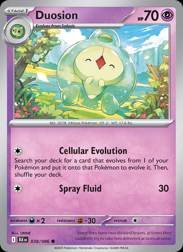 Duosion, SV: Black Bolt · 038/086