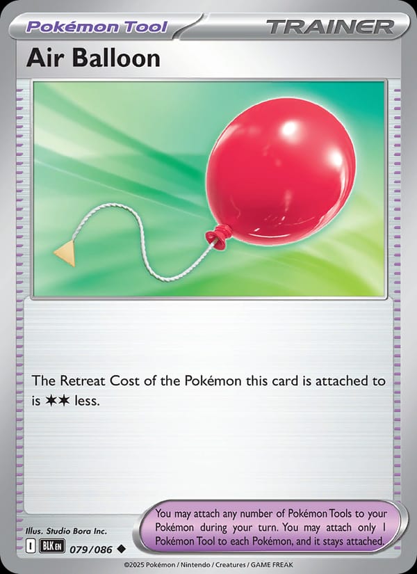 Air Balloon, SV: Black Bolt · 079/086