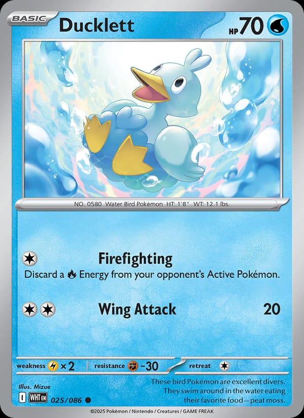 Ducklett, SV: White Flare · 025/086