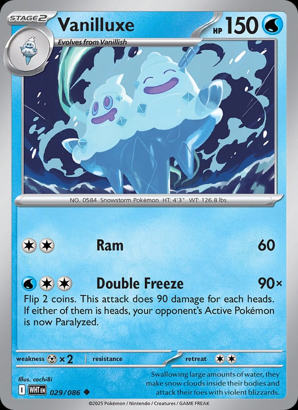 Vanilluxe, SV: White Flare · 029/086