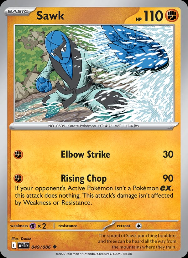 Sawk, SV: White Flare · 049/086