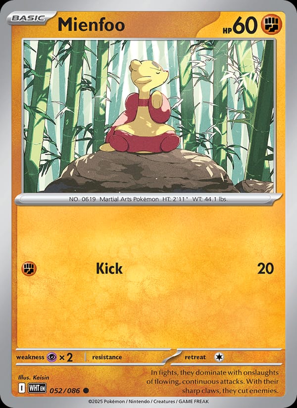 Mienfoo, SV: White Flare · 052/086