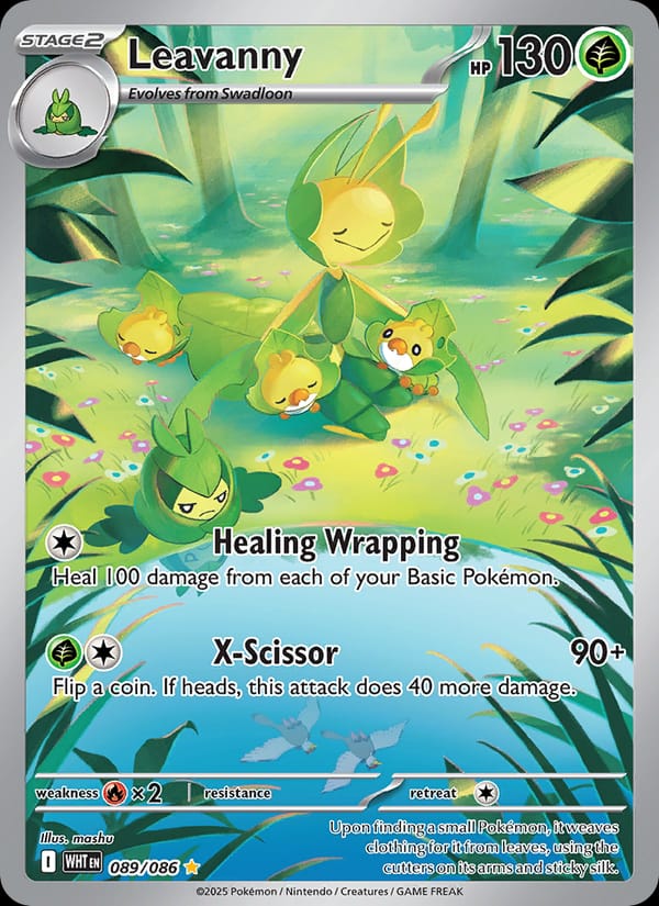 Leavanny, SV: White Flare · 089/086