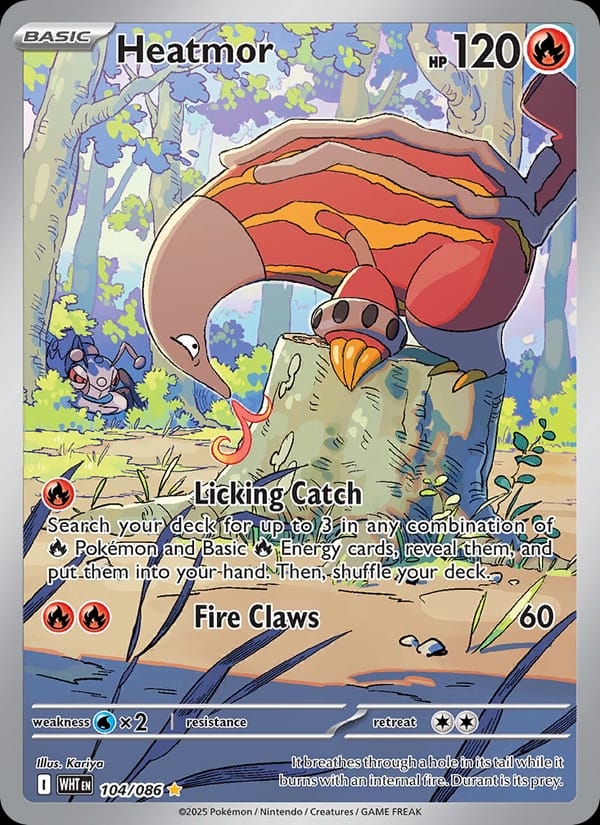 Heatmor, SV: White Flare · 104/086