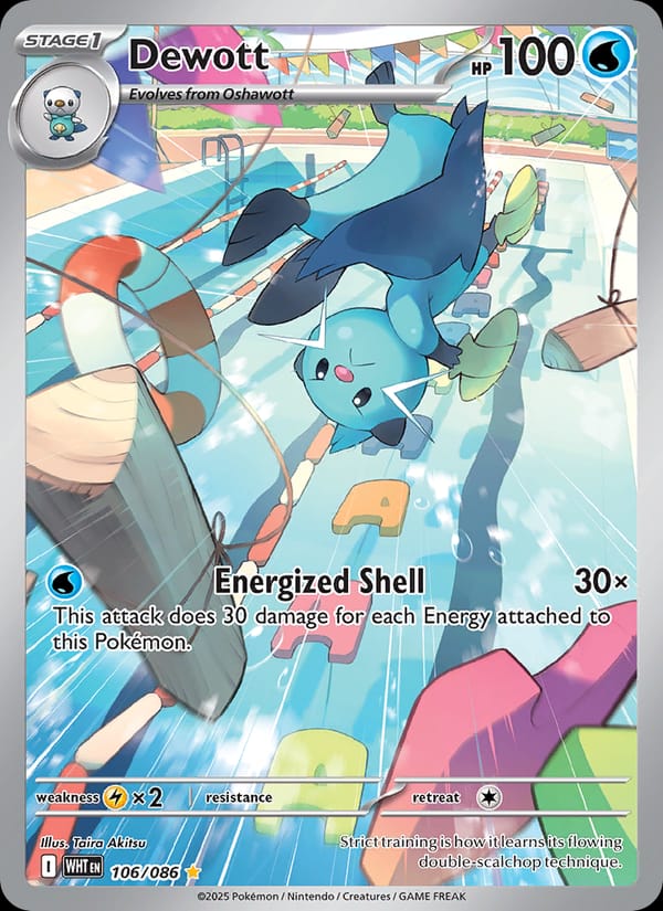 Dewott, SV: White Flare · 106/086