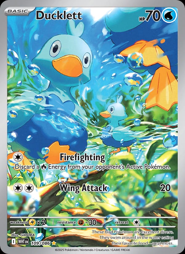 Ducklett, SV: White Flare · 109/086