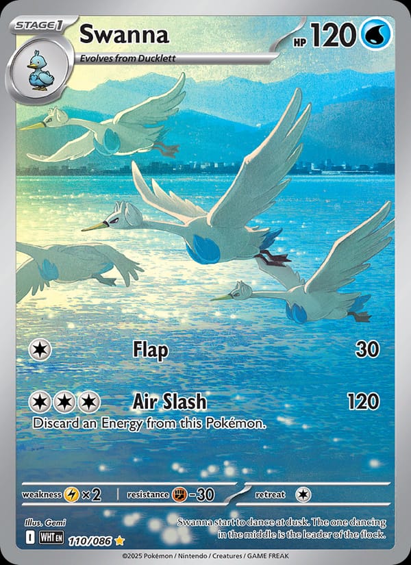 Swanna, SV: White Flare · 110/086