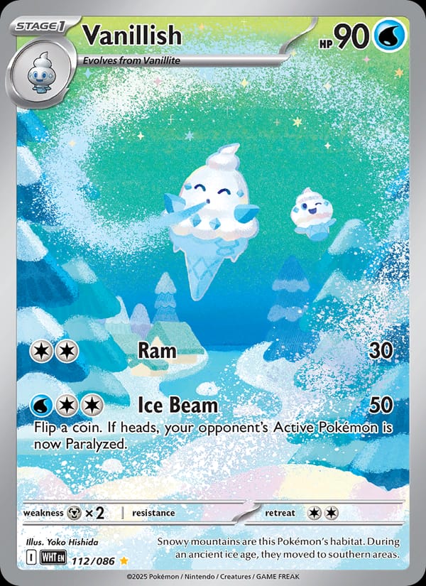 Vanillish, SV: White Flare · 112/086