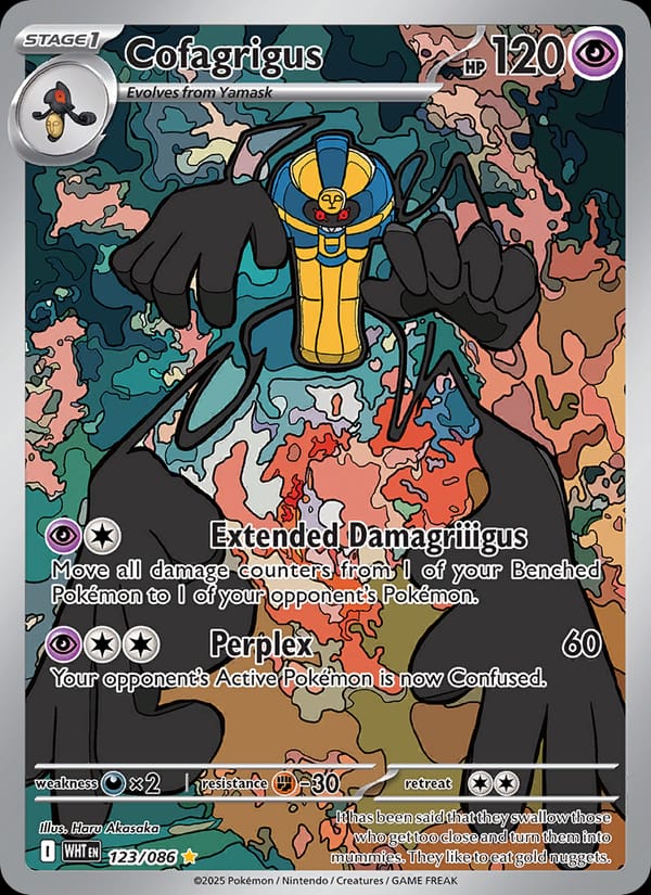 Cofagrigus, SV: White Flare · 123/086