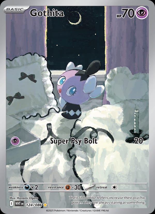 Gothita, SV: White Flare · 124/086