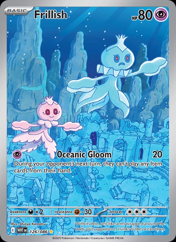 Frillish, SV: White Flare · 126/086