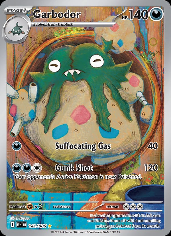Garbodor, SV: White Flare · 141/086