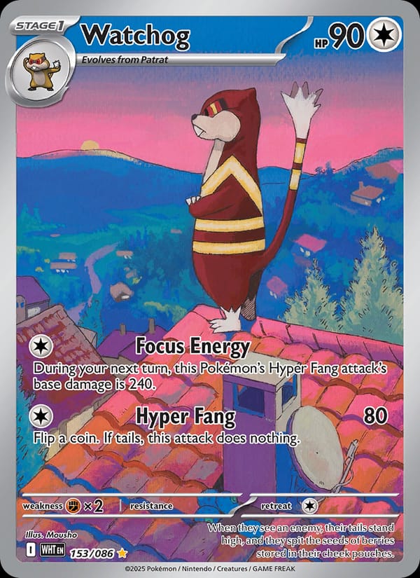 Watchog, SV: White Flare · 153/086