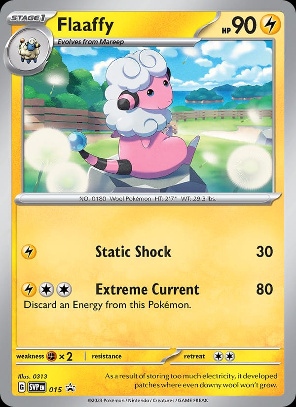 Flaaffy, SV: Scarlet & Violet Promo Cards · 015