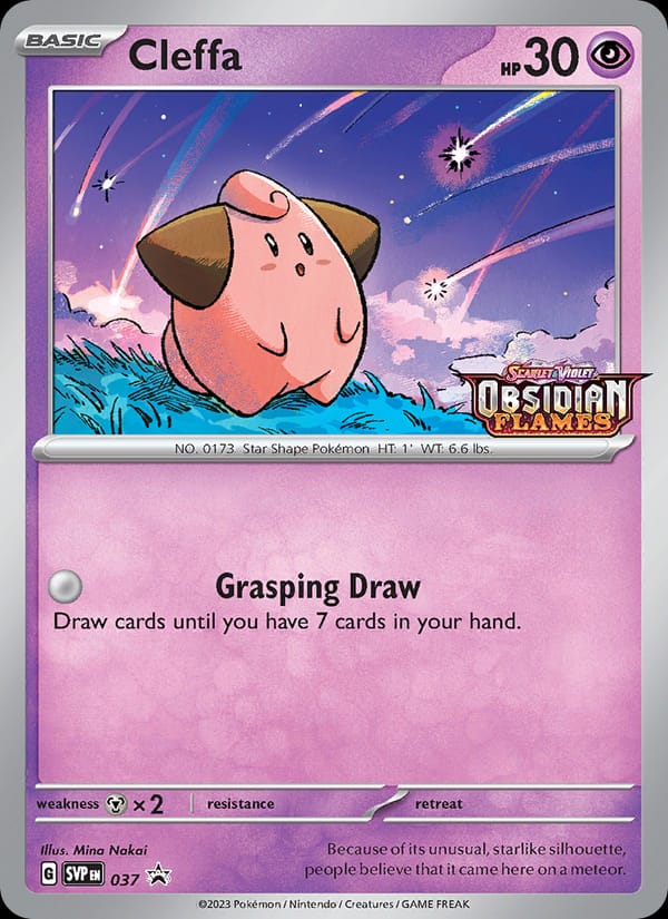 Cleffa, SV: Scarlet & Violet Promo Cards · 037