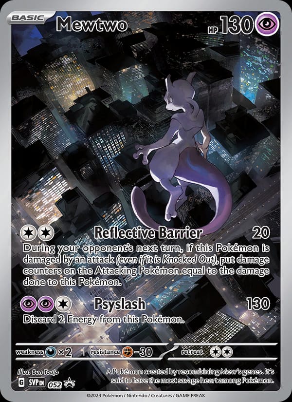 Mewtwo, SV: Scarlet & Violet Promo Cards · 052