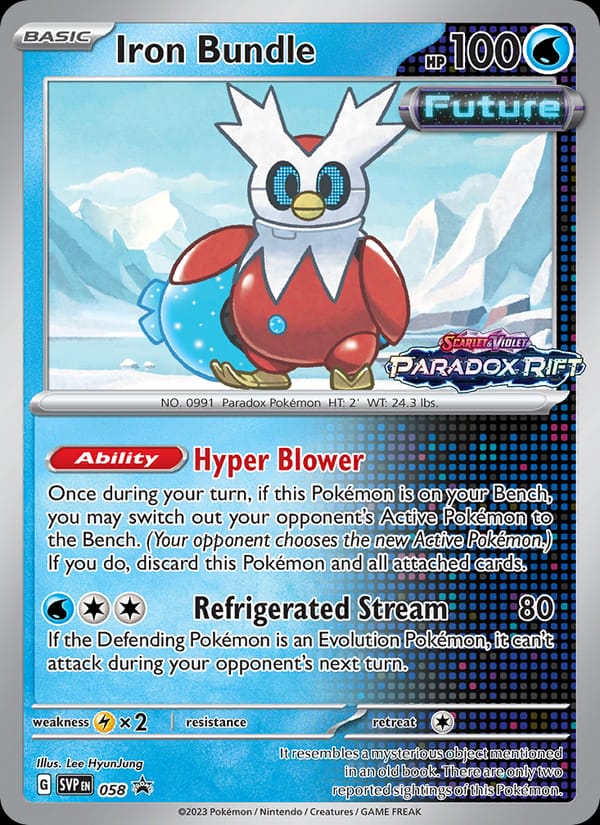Iron Bundle, SV: Scarlet & Violet Promo Cards · 058