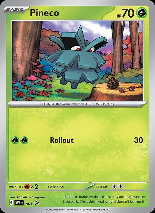 Pineco, SV: Scarlet & Violet Promo Cards · 061