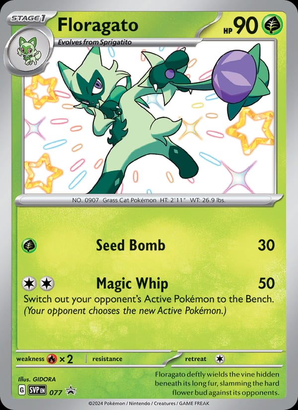 Floragato, SV: Scarlet & Violet Promo Cards · 077